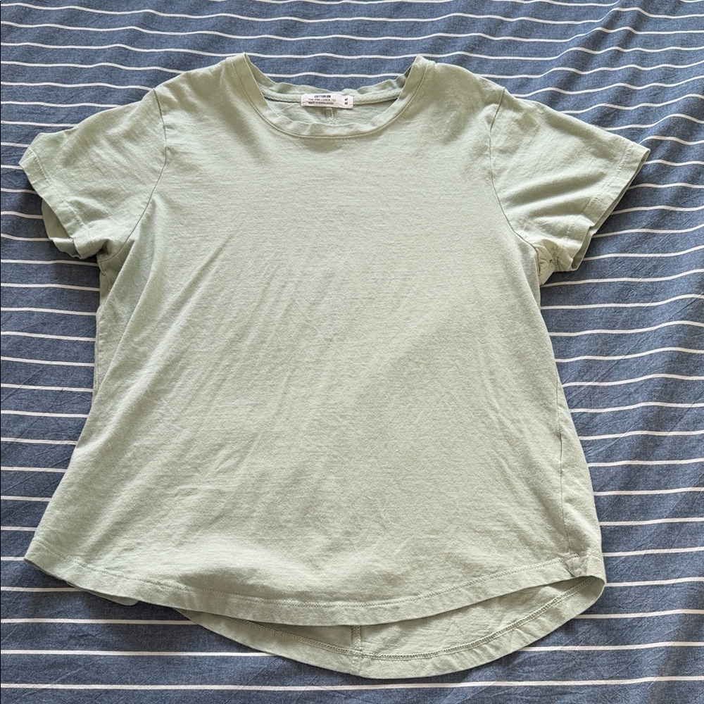 Cotton On Mint Green Short Sleeve Tee